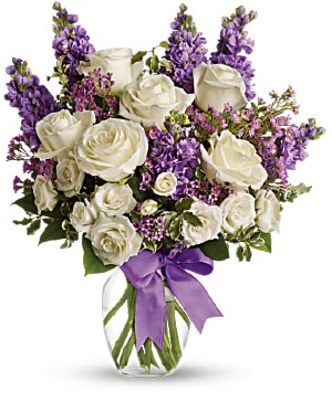 ENCHANTED COTTAGE FLOWER ARRANGEMENT